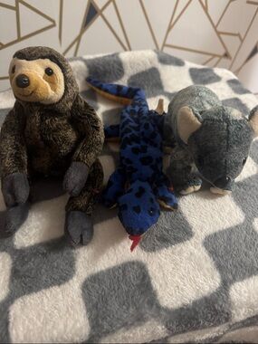 Ty vintage (slowpoke ‘99, eucalyptus ‘99, Lizzy ‘95) bundle#3